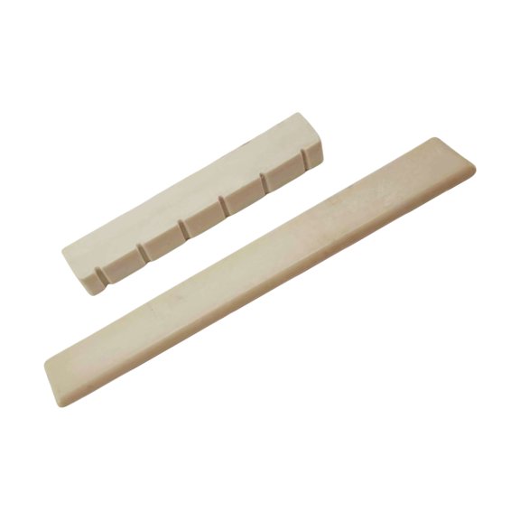 Yokua Professional Guitar Nut and Bridge Set Handmade Guitar Saddles for Guitar