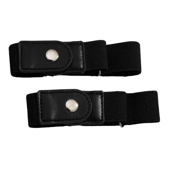 Yokua Quick Button Pant Belt Jean Button Belt Invisible Belt Tighten Waist Button