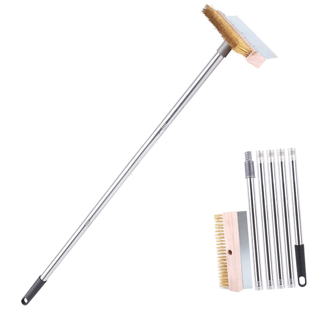 Yokua Reliable Metal Scraper Pizza Oven Brush For Pizza Oven Care Grill Scraper