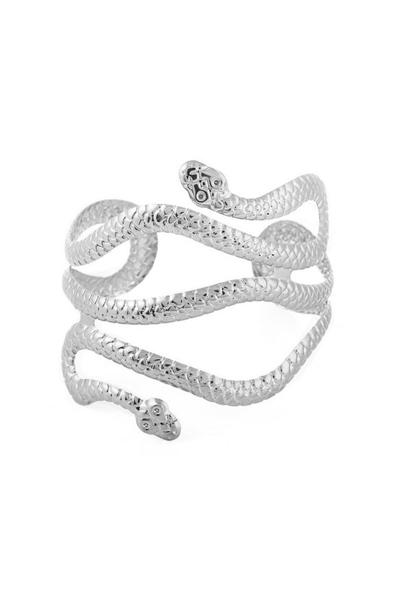 Retro Open Snake Shape Bracelet Armband Upper Arm Cuff Bikini Dance Jewelry