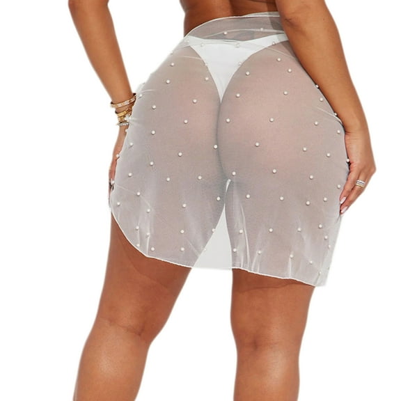 Yokua Sarongs Coverups for Women Beach Wrap Skirt Swimsuit Wrap Short Swim Pareos