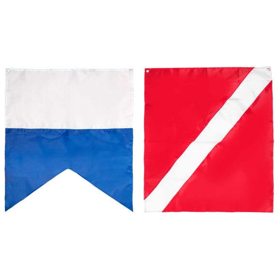 Yokua Scubas Diving Diving Nylons Boats Flags Marker Safety Diving Signal Flags
