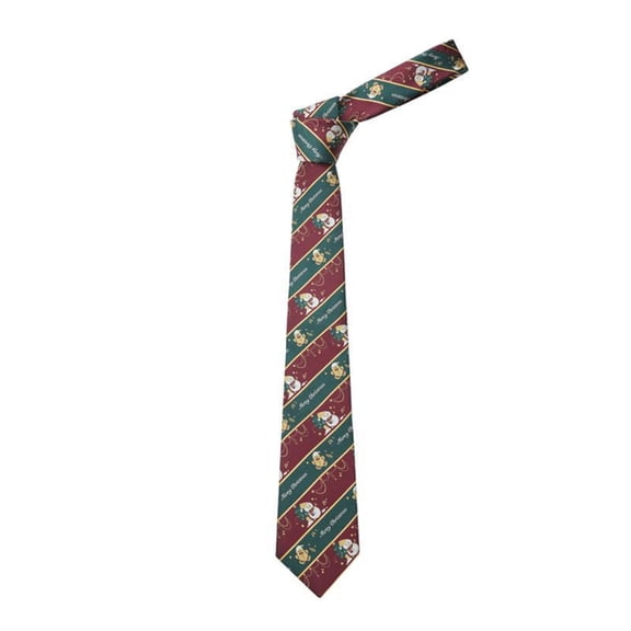 Yokua Shirt Tie Female Cool Christmas Print Bowknot Tie Knot Free Student Preppy Tie
