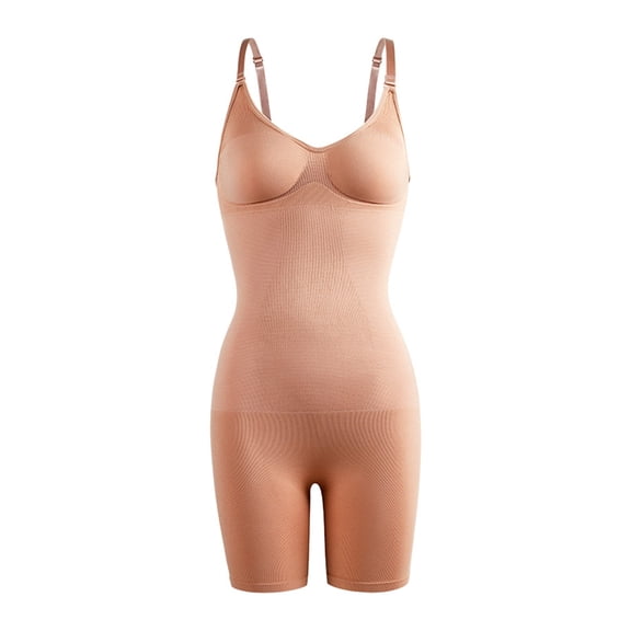 Yokua Short Bodysuit Shapewear Bodysuit for Women Tummy Control Bodycon Romper