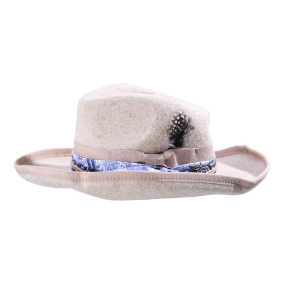 Yokua Short Brim Fedora Top Hat Victorian Age Magician Hat for Old-school Style