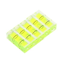Yokua Small Bubble Level Tool 5Pcs Mini Bubble Square High Precisions Level