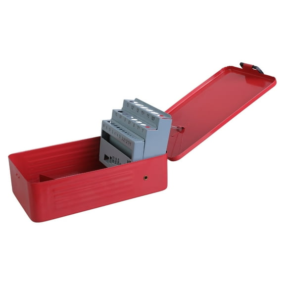 Yokua Small Drill Bit Index Box Drill Bit Organizers for Efficient Tool Management