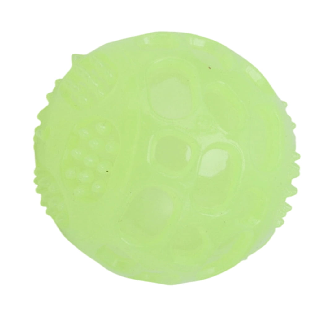 Yokua Springy Glowing Dog Ball Chewing Teeth for Grass, Garden, and ...