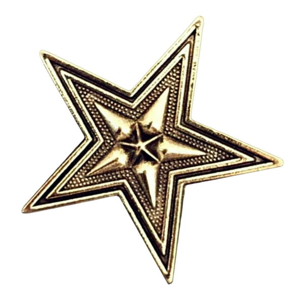 Yokua Star Badge Clothes Decoration Elegant Star Brooch Pin Decorative Accessories
