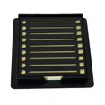 thumbnail image 1 of Yokua Sticky Note Holder with Stencil Memo Pad Organizer Sticky Pad Dispenser, 1 of 14