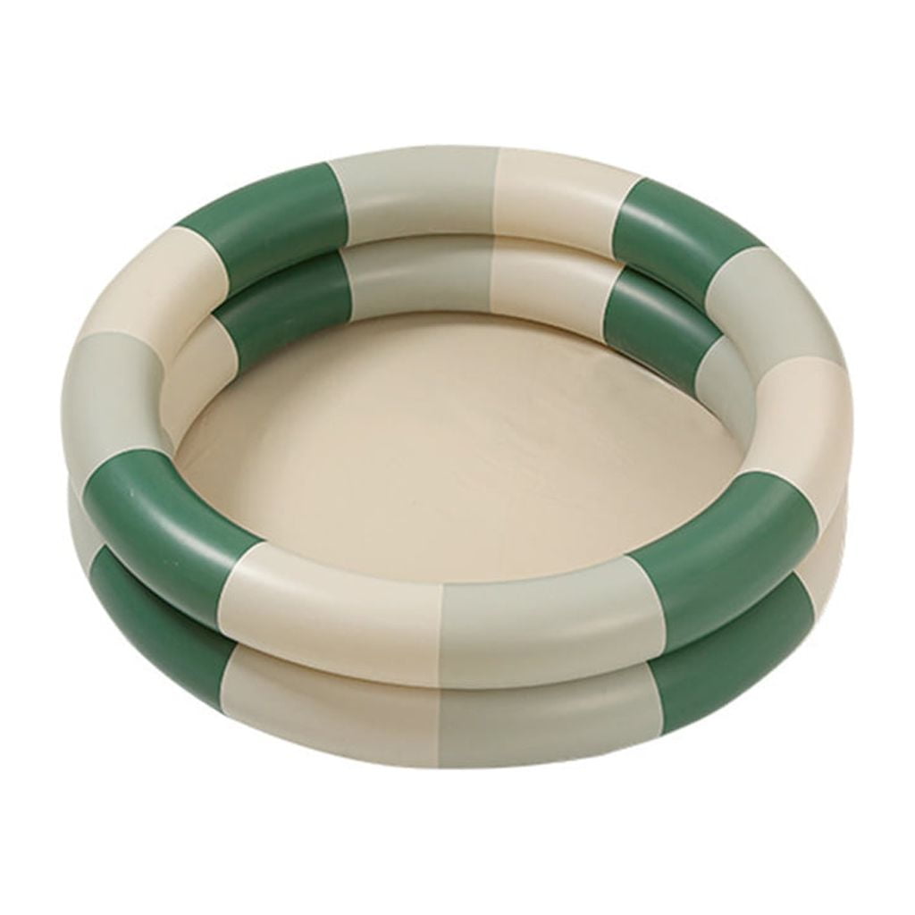 Yokua Stripe-Baby Pool Inflatable Swimming Pool Kids Water Toy for Lawn and Garden
