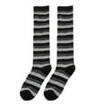 thumbnail image 1 of Yokua Striped Knee High Socks Stockings for Women Men Halloween Cosplay Accessories, 1 of 17
