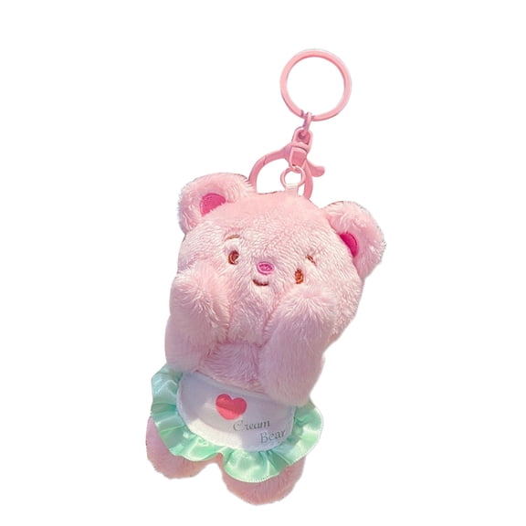Yokua Sweet Bear Toy Keychains Funny Bear Sweet Bear Gift for Girlfriend