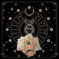 thumbnail image 1 of Yokua Table Cover Astrology Oracles Game Mat Square Shape Pendulum Altar Table Cloth, 1 of 9
