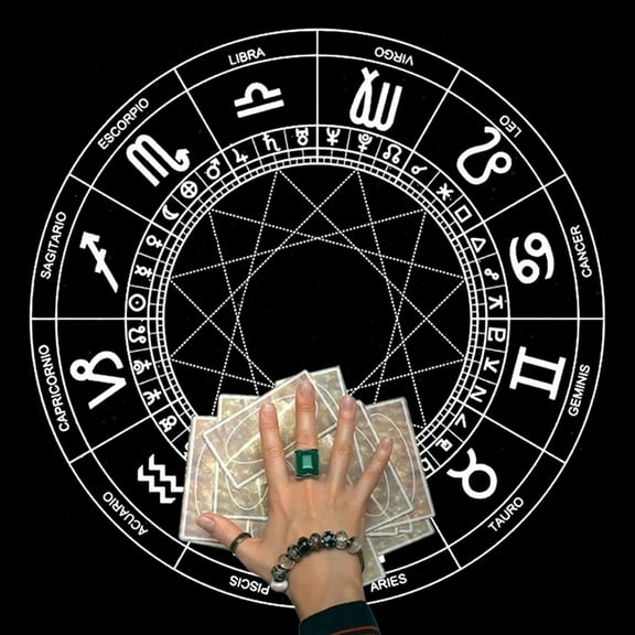 Yokua Tarot Cards Table Cloth Altar Tarot Tablecloth Astrology Pad Table Cover-Decor