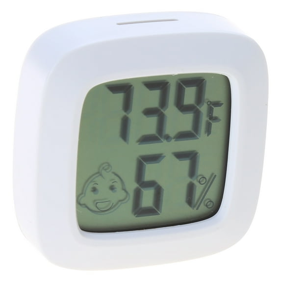 Yokua Temperature Humidity Detector Magnetic Adsorption Mini Thermometer Hygrometer