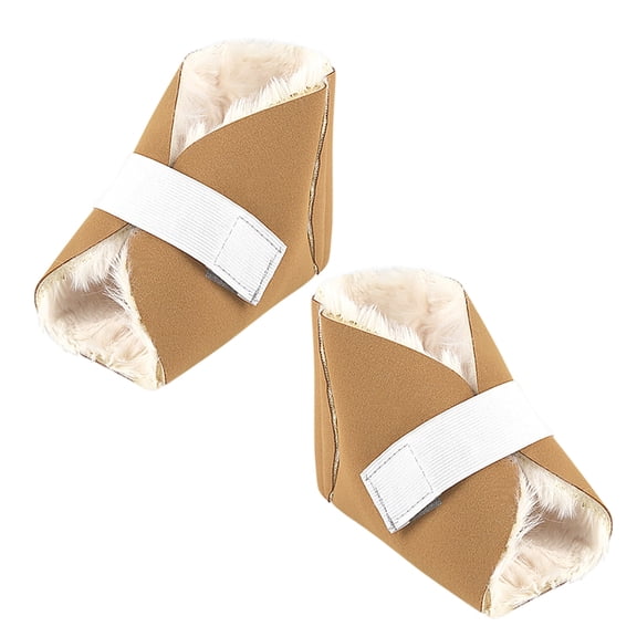 Yokua Thermal Heel Protectors Fleece Lined Shock Absorption For Pressure Bed Sores