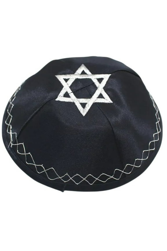 Traditional Kippah Caps for Adult Jewish Hat Embroidery Kippa Caps Yarmulke Hat