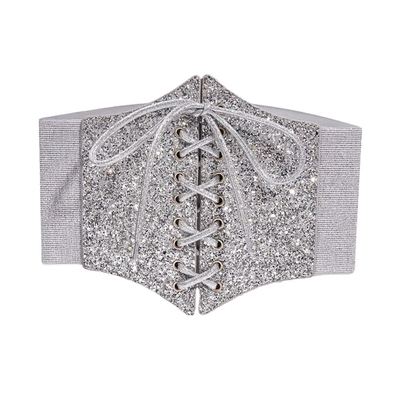 Yokua Trendy Waist Belt Chain for Dress Stage Dancing for Women Girls Grunge Belt