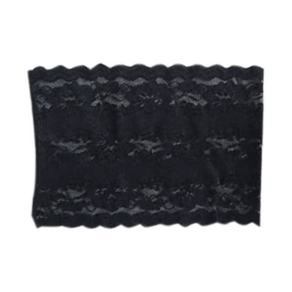 Yokua Tube Boob Lady Top Cropped Women Soft Stretch Strapless Bandeau Floral Lace Bra