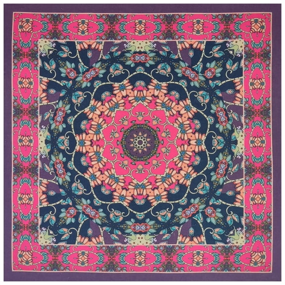 Yokua Vintage Bandanas Hiphop Scarf Western Headscarf Dancing Kerchief Headcovering
