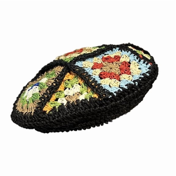 Yokua Vintage Flower Painter Hat British Crocheted Cap Surprise Gifts for Unisex