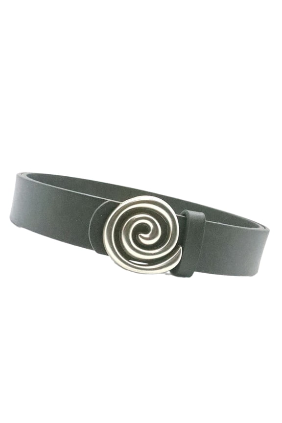 Vintage Swirl Buckle Waist Belt Cool Punk Belt for Cowgirl Classical Belt
