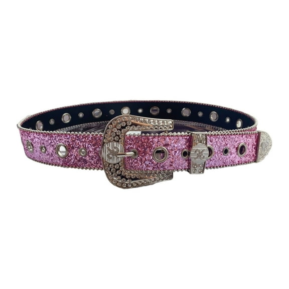 Yokua Waist Belt Women Decorative Belt for Pants Skirt Fashion Large Eyelet Belt