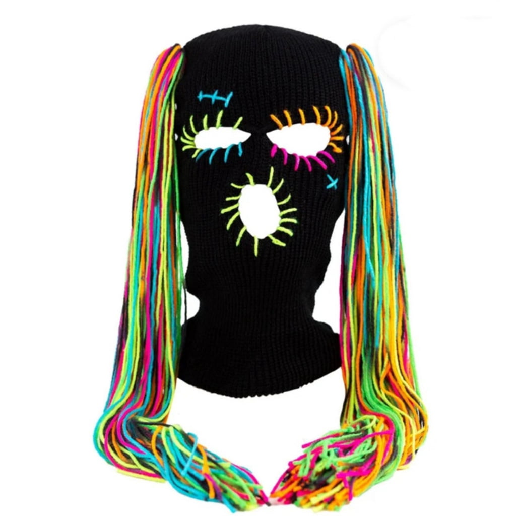 Yokua Warm Winter Caps Knit Beanie Hat Balaclava Full Face Ski Masks for Women