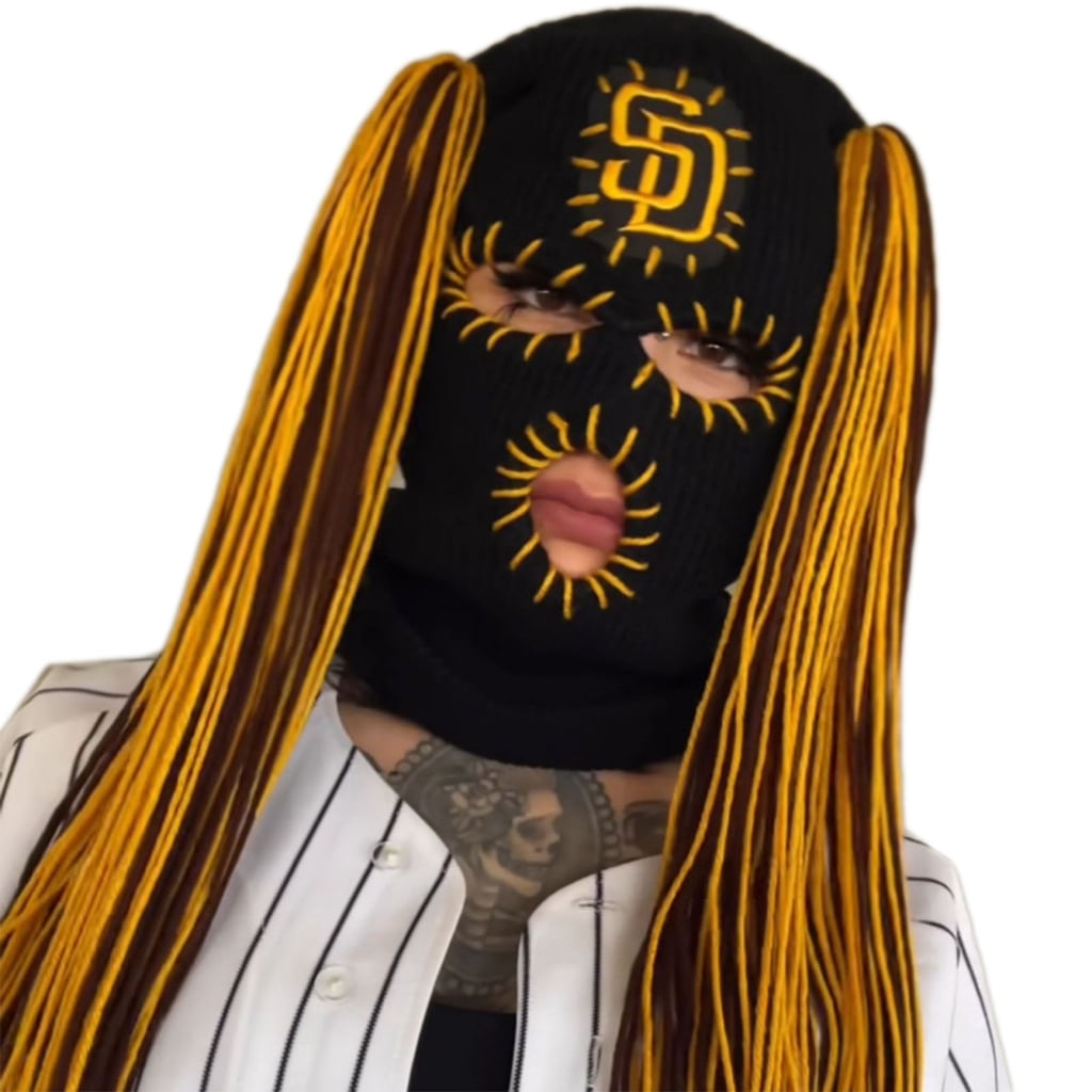 Yokua Warm Winter Caps Knit Beanie Hat Balaclava Full Face Ski Masks for Women