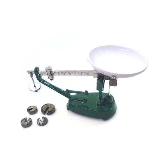 Yokua Weight Scale Mini Realistic Model Disc Scale Decorations Pretend Play Toy