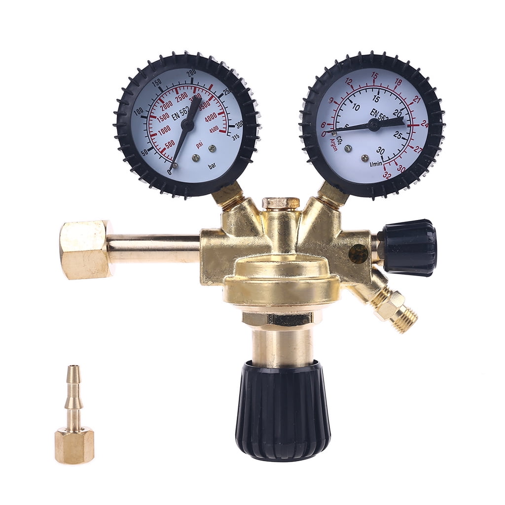 Yokua Welder Gauge Pressure Reducer Flow Control Valve Mig Welding Gas Regulator