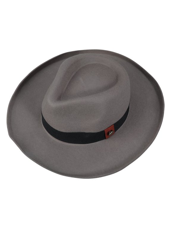 Wide Brimmed Fedoras Cowgirl Hat Western Top Hat for Boy Man Adults Hat