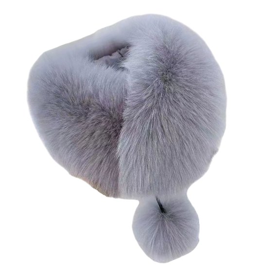 Yokua Winter Shawl Warm Scarf Thick Neck Warmer Adult Women Neck Scarf Casual Wear