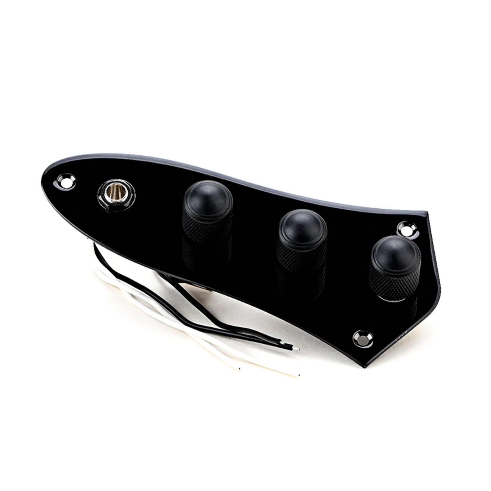 Yokua Wired Fully Loaded Control Plate Bass Guitar Replacement Parts Durable