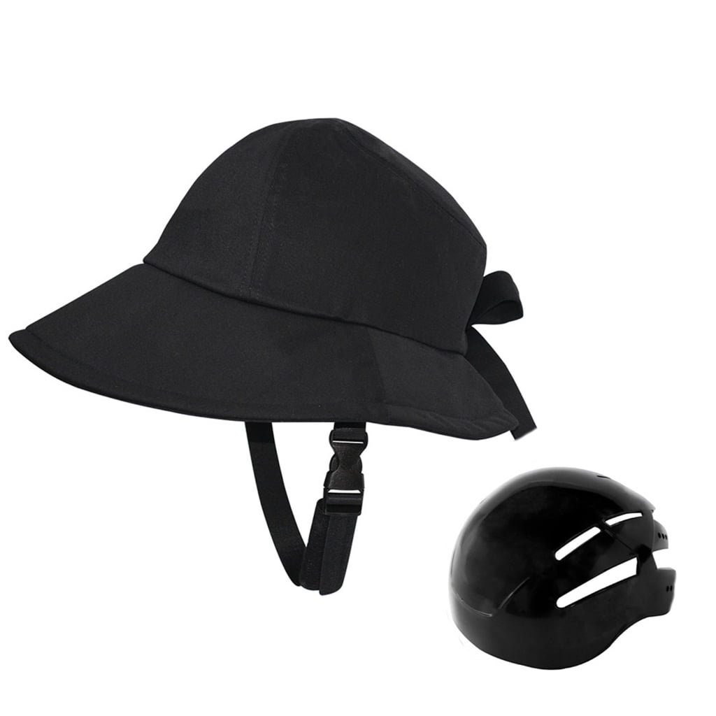 Yokua Woman Hat Shaped Bike Helmets Breathable Bicycles Helmets Cycling Hat