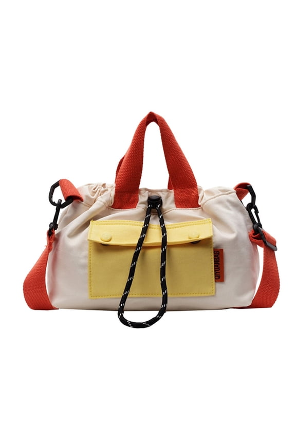 Women Bag Korean Styles Shoulder Bag Drawstring Crossbody Bag Bucket Bag