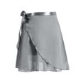 thumbnail image 1 of Yokua Women Ballet Wrap Skirts Girls Chiffon Wrap Dance Skirt Asymmetric Skirt, 1 of 20