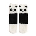 thumbnail image 1 of Yokua Women Cartoon Animal Winter Fuzzy Slipper Socks Cute Panda Penguin Warm Hosiery, 1 of 20