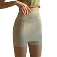 thumbnail image 1 of Yokua Women Double Layer Front Crotch Safety Shorts Leggings Under Dress Boyshorts, 1 of 16