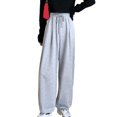 thumbnail image 1 of Yokua Women Drawstring High Waist Sweatpants Hiphop Sports Cinched Bottom Jogger Pants, 1 of 19