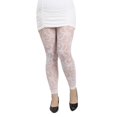 thumbnail image 1 of Yokua Women Floral Patterned Fishnet Tights Stockings Rhinestones Footless Pantyhose, 1 of 20
