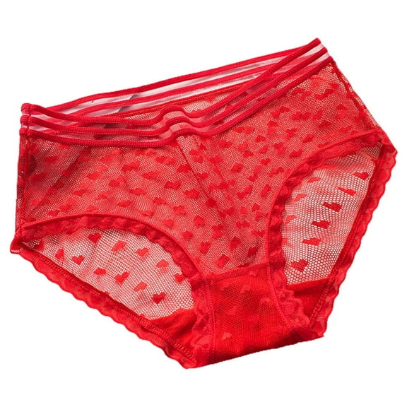 Yokua Women Hipsters Thin Mesh Bikini Briefs Sexy Stretch Panties