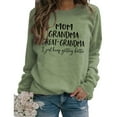 thumbnail image 1 of Yokua Women Mom Grandma Great Graphic Sweatshirt Crewneck Casual Loose Pullover Top, 1 of 17