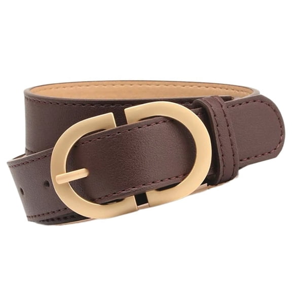 Yokua Women Pin Buckle Waist Belt Classical AllMatching Waist Belt for Jeans Pants