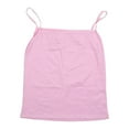 thumbnail image 1 of Yokua Women Summer Basic Solid Color Sleeveless Camisole Spaghetti Strap Scoop Neck for Tank Top Slim Fitted Bottoming Sling Vest Plain Undershirt, 1 of 20