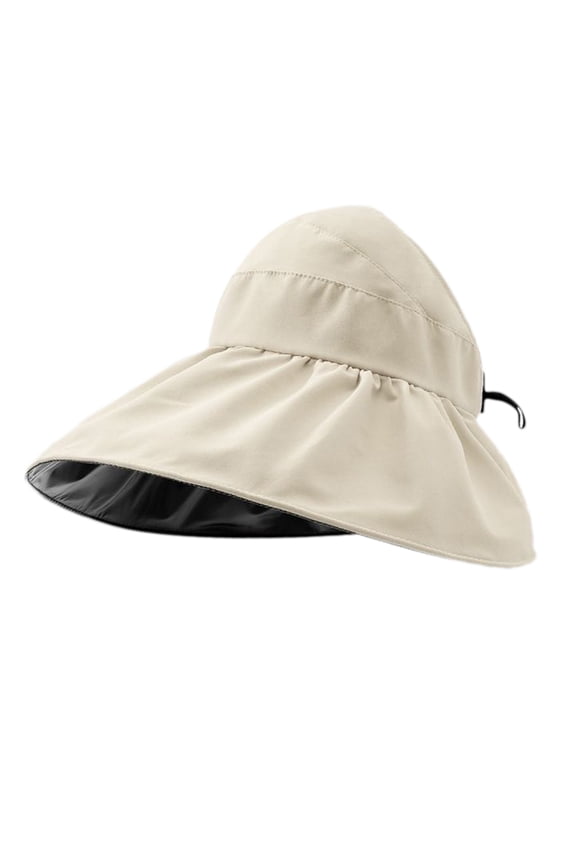 Women UPF 50+ Wide Brim Roll-up Sun Hat Sun Visors Hats Open Top Beach Hat