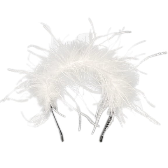 Yokua Women's Feather Headband Hair Accessories for Kids Adults Stage Show Gift