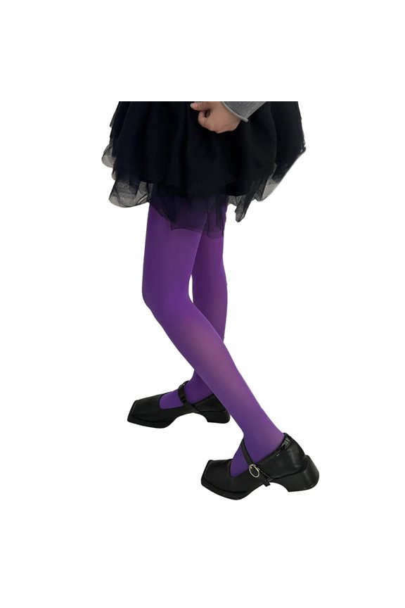 Women's Soft Stretch Semi Opaque Solid Colored Footed Pantyhose Tights