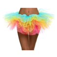 thumbnail image 1 of Yokua Women's Tutus Skirt Elastic Highs Waist Tulle Skirt Layered Tulle Tutus Skirt, 1 of 21